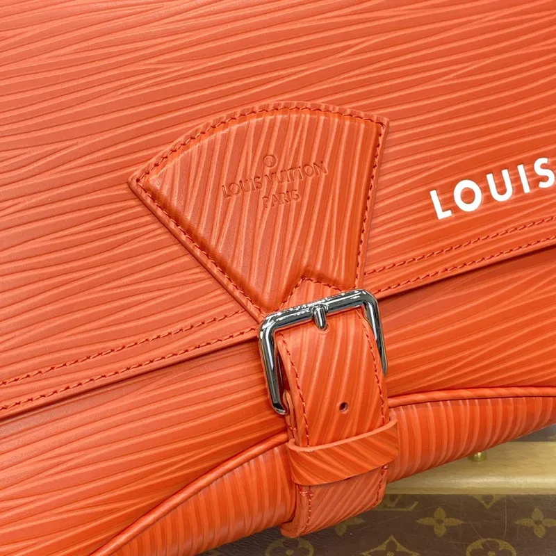 LV M23097 Louis Vuitton Montsouris Messenger Bag Oranžová