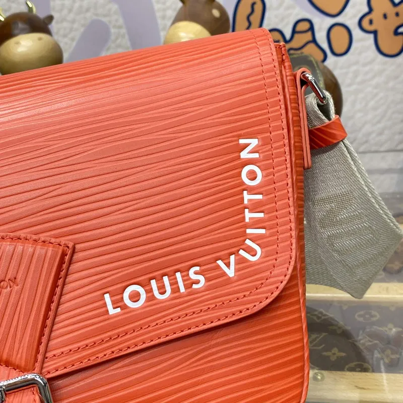 LV M23097 Louis Vuitton Montsouris Messenger Bag Oranžová