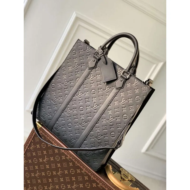 LV M21866 Louis Vuitton Sac Plat NV Taška Černá