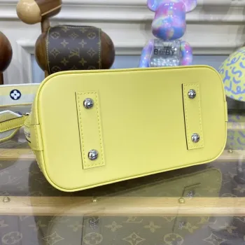 LV M22213 Louis Vuitton Alma BB Epi Kabelka Jaune Plume Žlutá