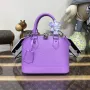 LV M22642 Louis Vuitton Alma BB Epi Kabelka Lilas Provence Levandulová