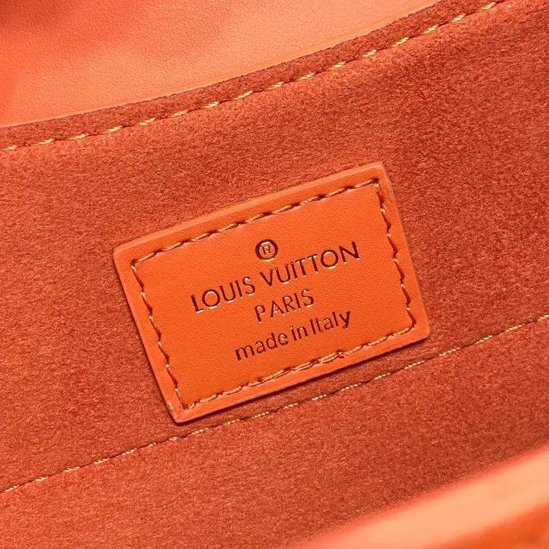 LV M22723 Louis Vuitton Taška Hide and Seek Oranžová