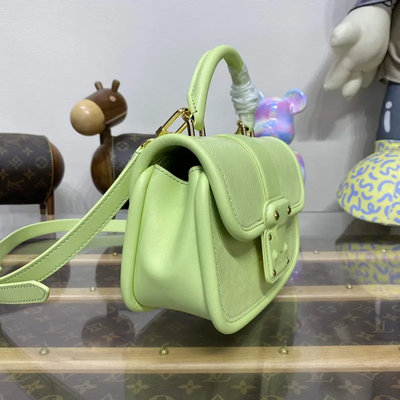 LV M22725 Louis Vuitton Hide and Seek Bag Vert Noto Green