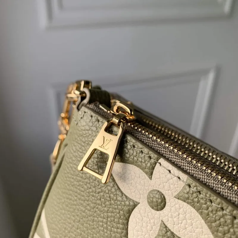 LV M80399 Louis Vuitton Multi Pochette Accessoires Taška Zelená tráva