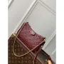 LV M80349 Louis Vuitton Easy Pouch On Strap Taška Vínově Červená