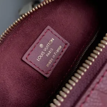 LV M59273 Louis Vuitton Speedy Bandoulière 25 Kabelka Vínově červená