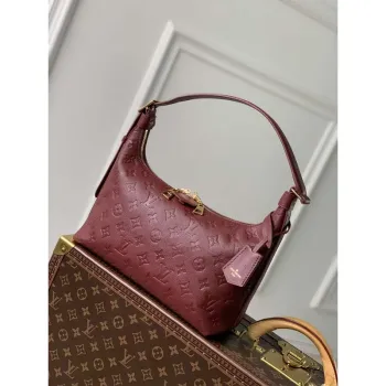 LV M46610 Louis Vuitton Taška Sac Sport Vínově červená