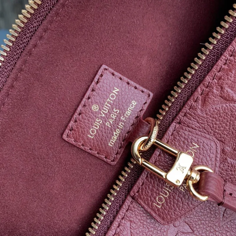 LV M46610 Louis Vuitton Taška Sac Sport Vínově červená