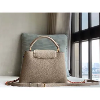 LV M22121 Louis Vuitton Capucines BB Kabelka Šedá