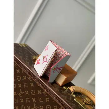 LV M82406 Louis Vuitton Victorine Peněženka Růžová