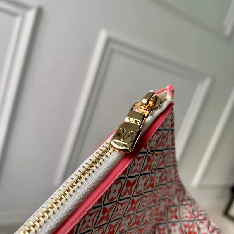 LV M82406 Louis Vuitton Victorine Peněženka Růžová