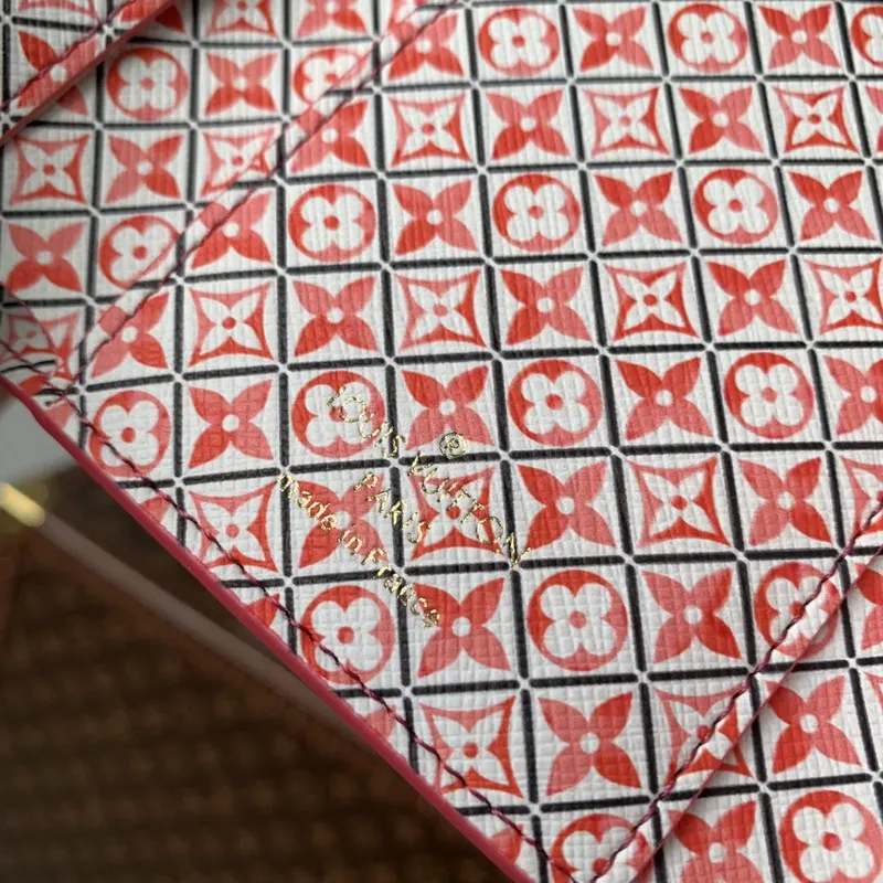 LV M82406 Louis Vuitton Victorine Peněženka Růžová