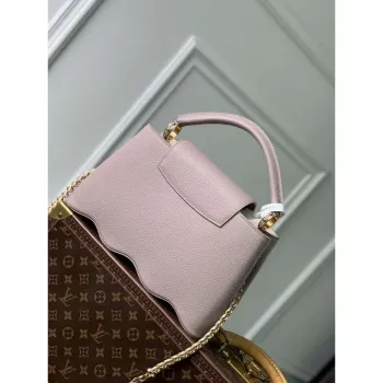 LV M22122 Louis Vuitton Capucines MM Kabelka Wisteria
