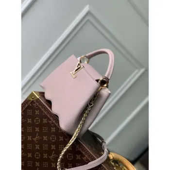 LV M22122 Louis Vuitton Capucines BB Kabelka Wisteria