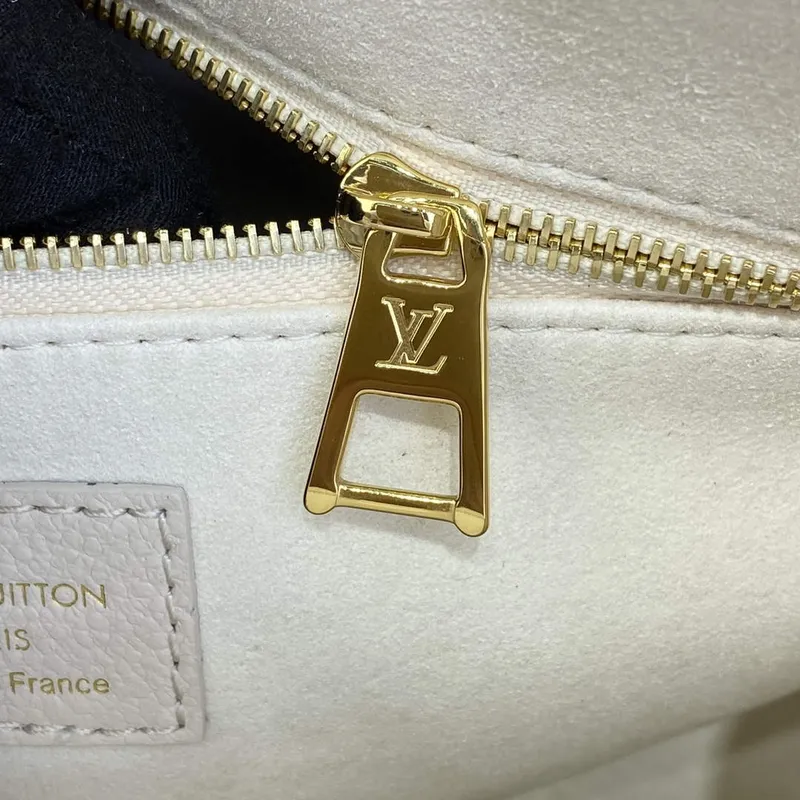 LV M46629 Louis Vuitton OnTheGo PM Kabelka Béžová