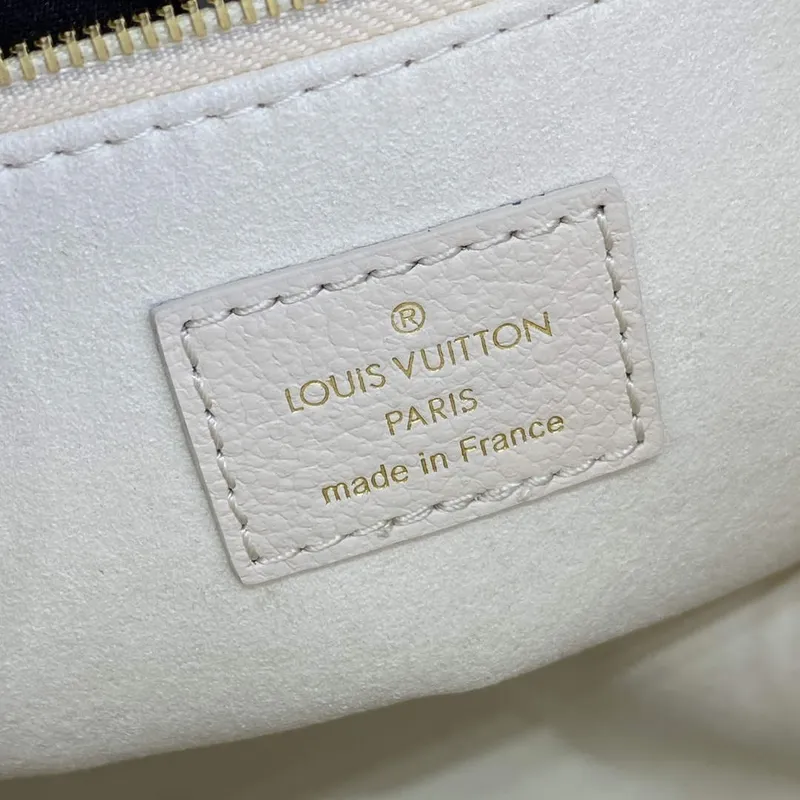 LV M46629 Louis Vuitton OnTheGo PM Kabelka Béžová