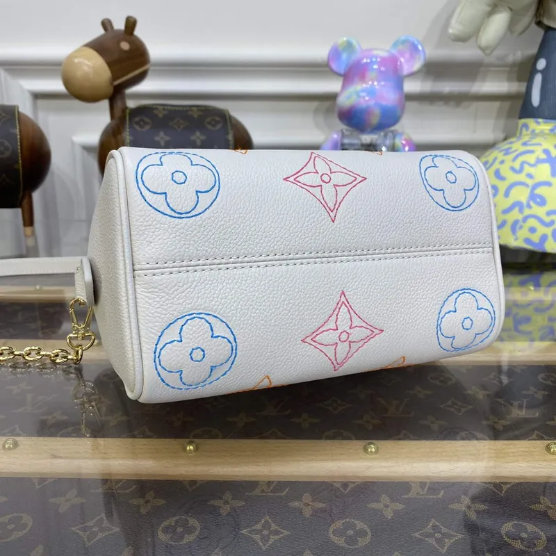 LV M46667 Louis Vuitton Speedy Bandoulière 20 Kabelka Béžová