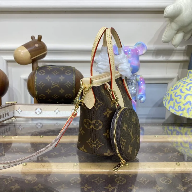 LV M46705 Louis Vuitton Neverfull BB Kabelka Béžová