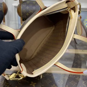 LV M46705 Louis Vuitton Neverfull BB Kabelka Béžová