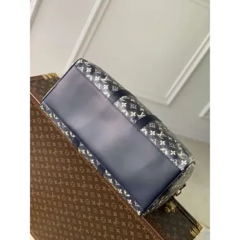 LV M22923 Louis Vuitton Keepall Bandoulière 45 Taška Modrá