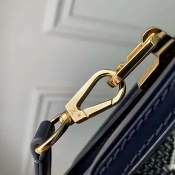 LV M22826 Louis Vuitton Mini Dauphine Kabelka Modrá