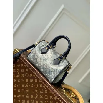 LV M23069 Louis Vuitton Speedy Bandoulière 20 Kabelka Modrá