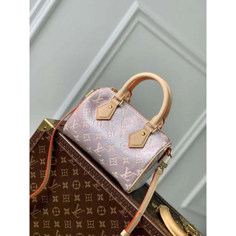 LV M22849 Louis Vuitton Speedy Bandoulière 20 Kabelka Růžová