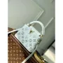 LV M22863 Louis Vuitton Capucines Mini Kabelka Bílá