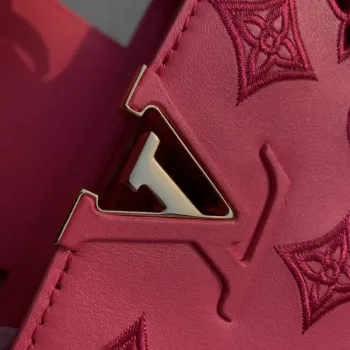 LV M22922 Louis Vuitton Capucines BB Kabelka Růžová
