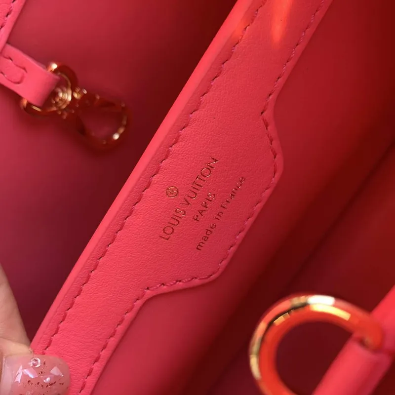 LV M22922 Louis Vuitton Capucines BB Kabelka Růžová