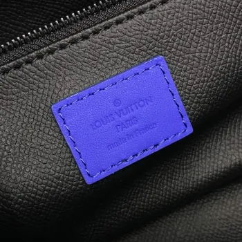 LV M82576 Louis Vuitton Dopp Kit Bag Racing Blue