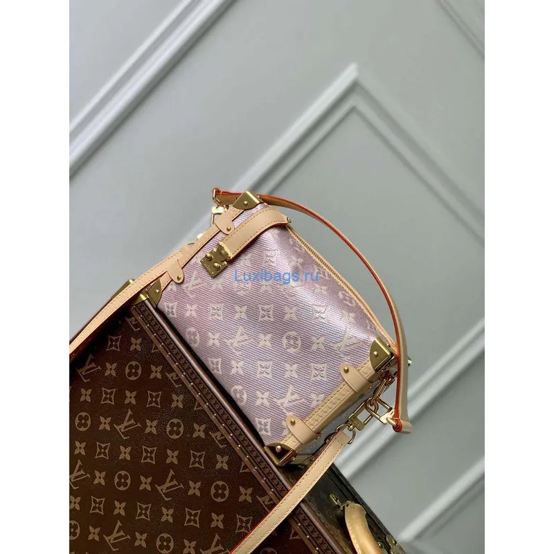 LV M22842 Louis Vuitton Boční Kufřík Kabelka Růžová
