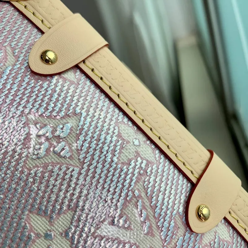 LV M22842 Louis Vuitton Boční Kufřík Kabelka Růžová