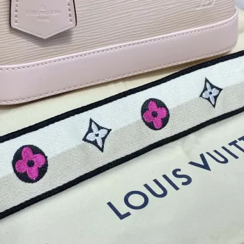 LV M40302 Louis Vuitton Alma BB Epi kabelka Nude s béžovou