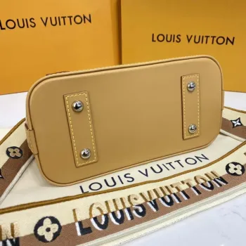 LV M57540 Louis Vuitton Alma BB Epi Kabelka Karamel