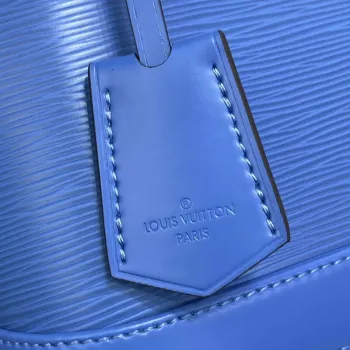 LV M57426 Louis Vuitton Alma BB Epi Kabelka Modrá