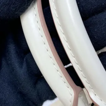 LV M40304 Louis Vuitton Alma BB Epi Kabelka Bílá