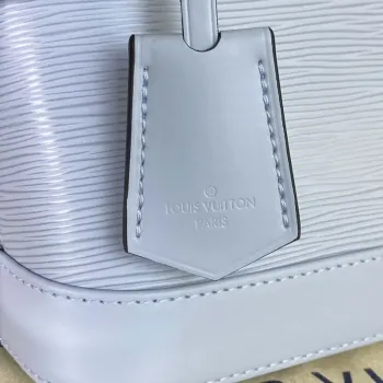 LV M59345 Louis Vuitton Alma BB Epi Kabelka Nebeská Modrá