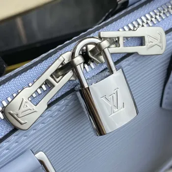 LV M59345 Louis Vuitton Alma BB Epi Kabelka Nebeská Modrá
