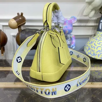 LV M22213 Louis Vuitton Alma BB Epi Kabelka Žlutá
