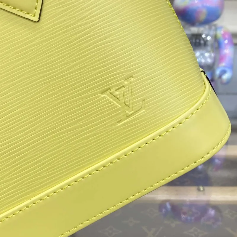 LV M22213 Louis Vuitton Alma BB Epi Kabelka Žlutá