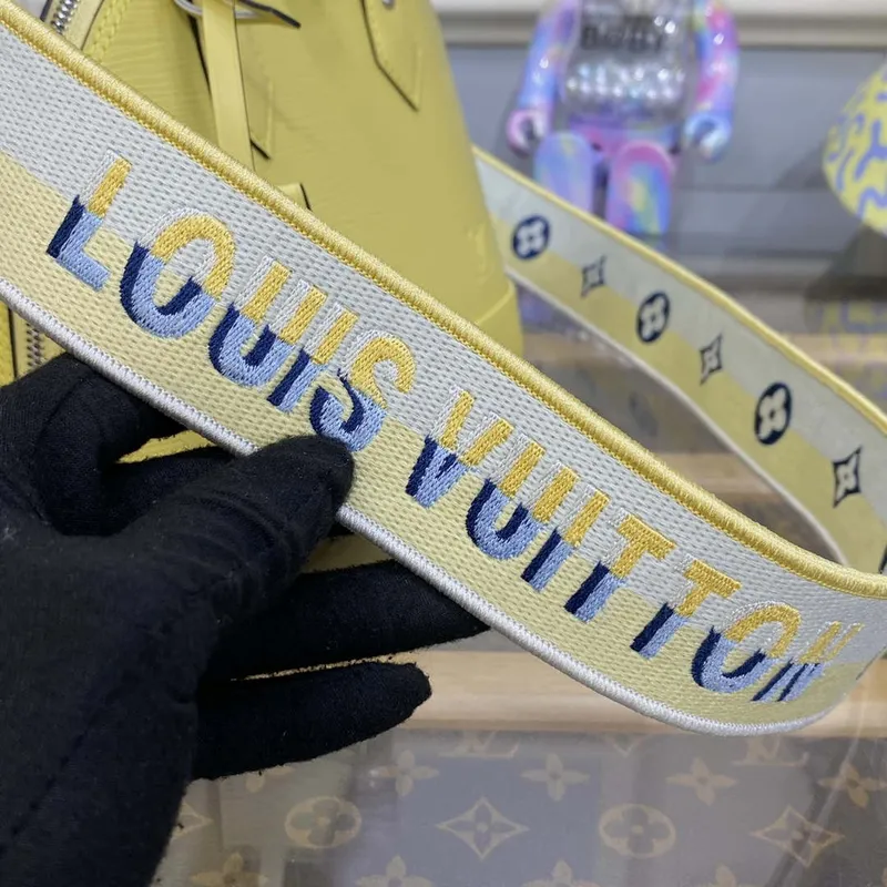 LV M22213 Louis Vuitton Alma BB Epi Kabelka Žlutá