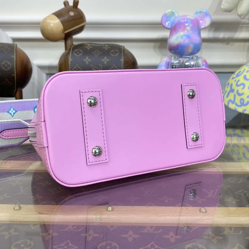 LV M22620 Louis Vuitton Alma BB Epi Kabelka Světle Růžová