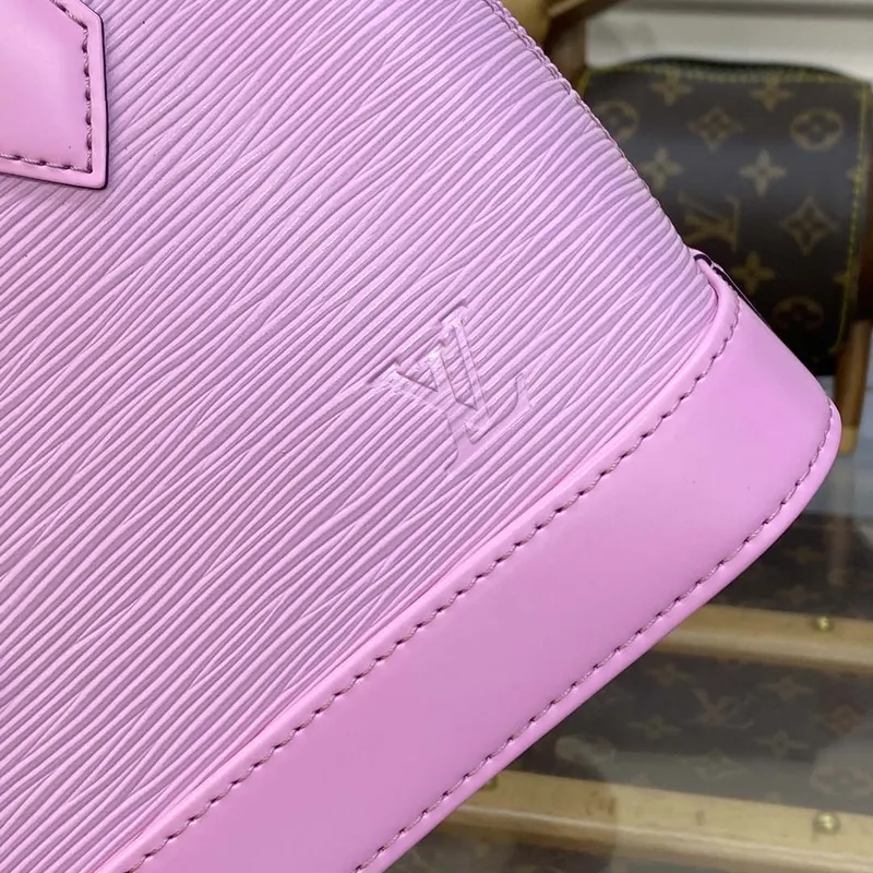 LV M22620 Louis Vuitton Alma BB Epi Kabelka Světle Růžová