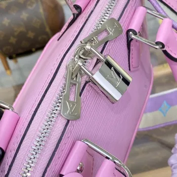 LV M22620 Louis Vuitton Alma BB Epi Kabelka Světle Růžová