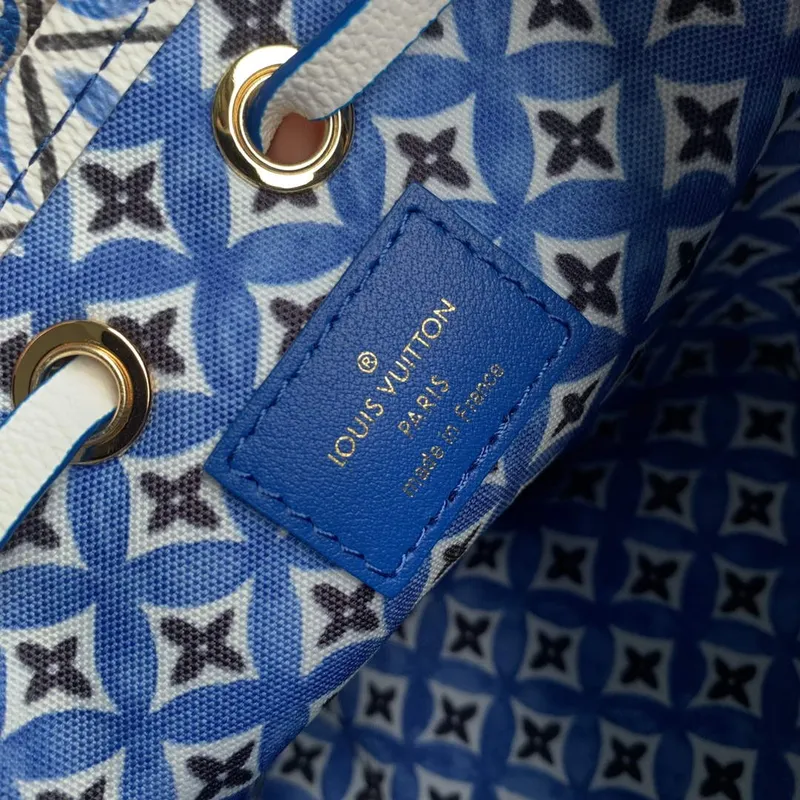 LV M82386 Louis Vuitton Nano Noé Kabela Modrá