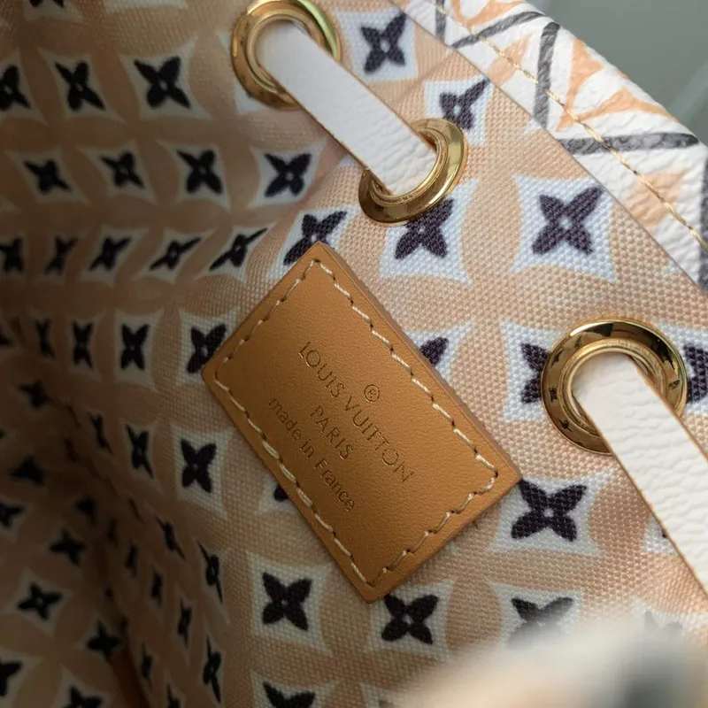LV M82386 Louis Vuitton Nano Noé Kabela Apricot