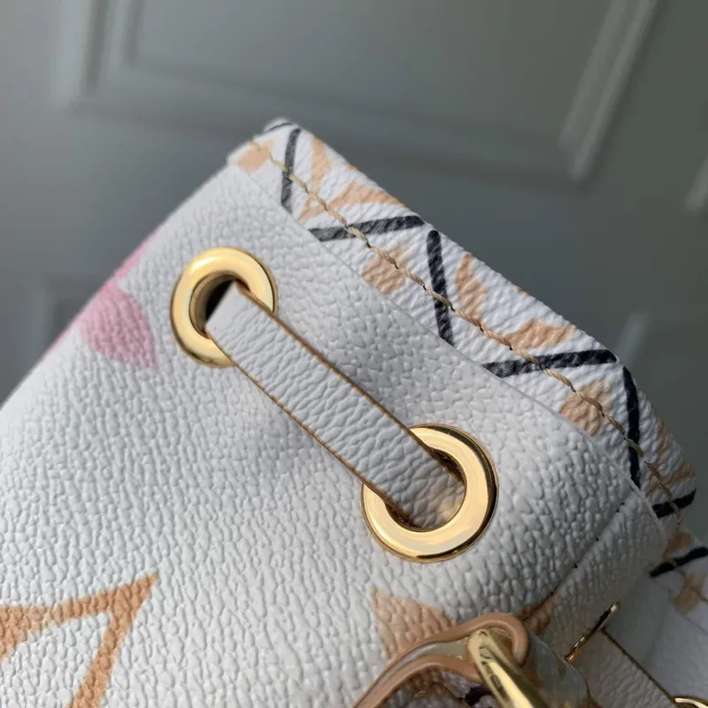 LV M82386 Louis Vuitton Nano Noé Kabela Apricot