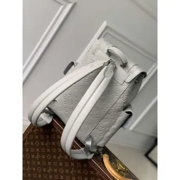 LV M23146 Louis Vuitton Christopher PM Batoh Minerální Šedá