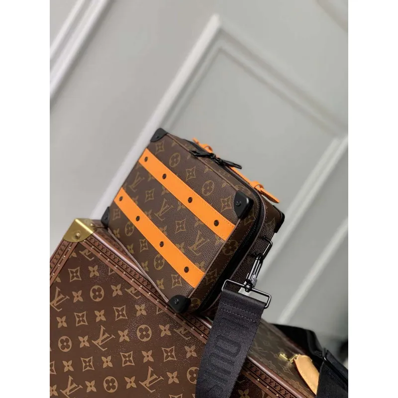 LV M46689 Louis Vuitton Rukojeť Měkký Trunk Radiant Sun